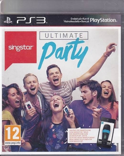 SingStar Ultimate Party - PS3 (B Grade) (Used) (eng)